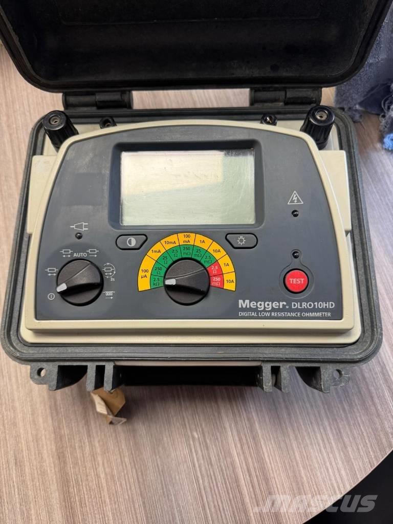  MEGGER DLR010 Instrumenten, meet- en automatiseringsapparatuur