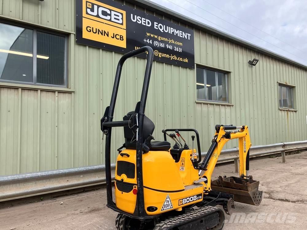JCB MICRO 8008 Minigraafmachines < 7t
