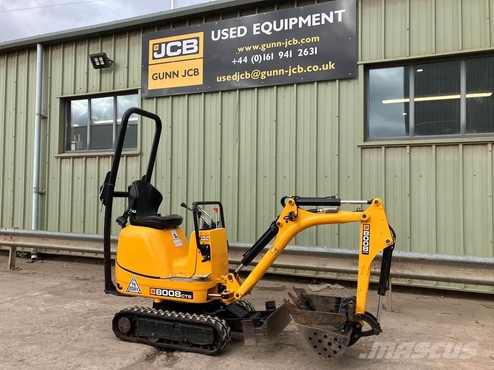 JCB MICRO 8008 Minigraafmachines < 7t