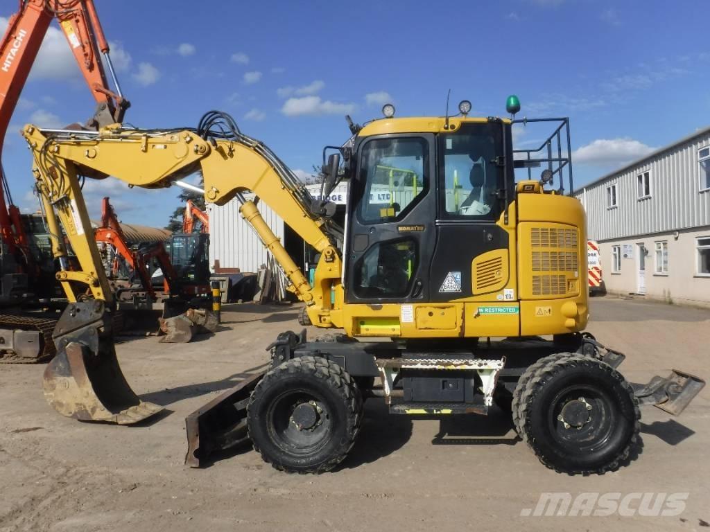 Komatsu PW118MR-11 Wielgraafmachines