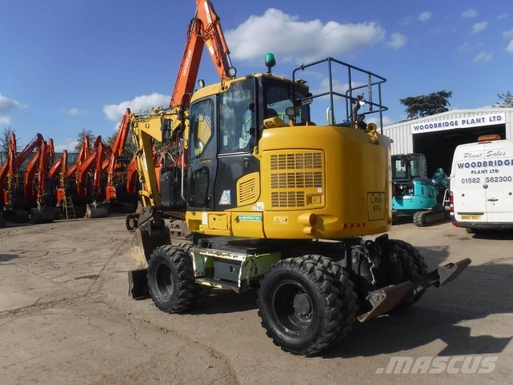 Komatsu PW118MR-11 Wielgraafmachines