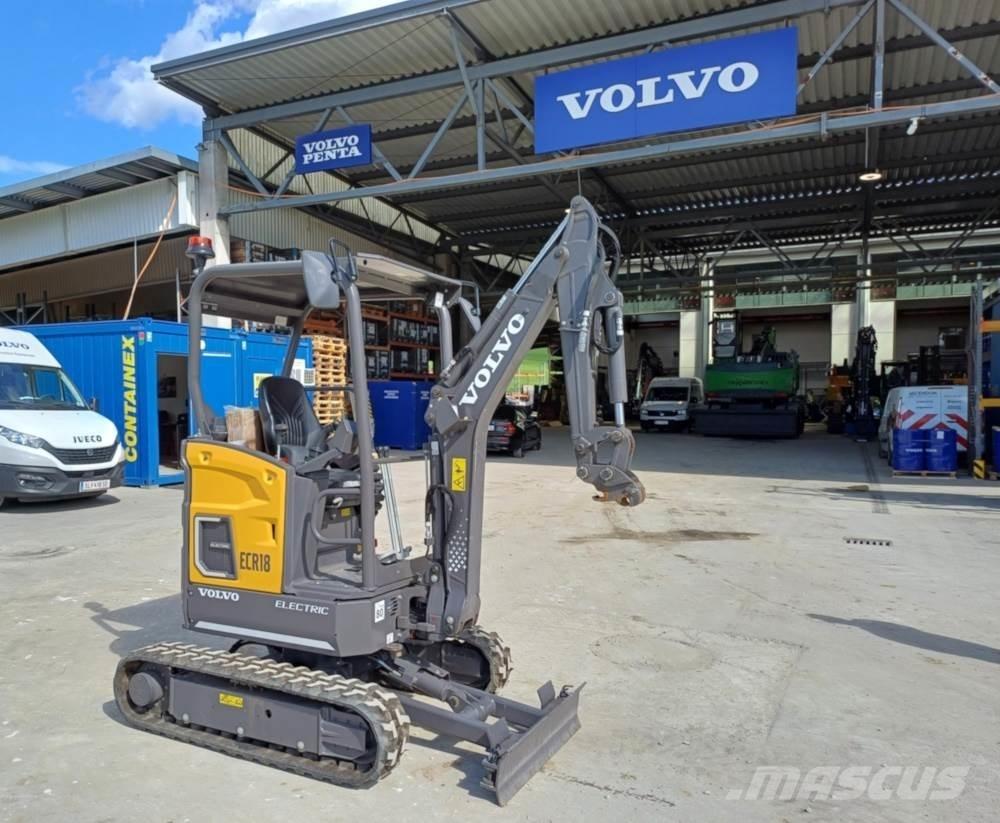 Volvo JECR18E Minigraafmachines < 7t
