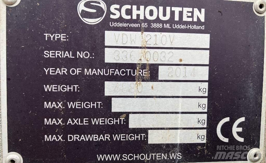 Schouten VDW 210 V Overige veehouderijmachines