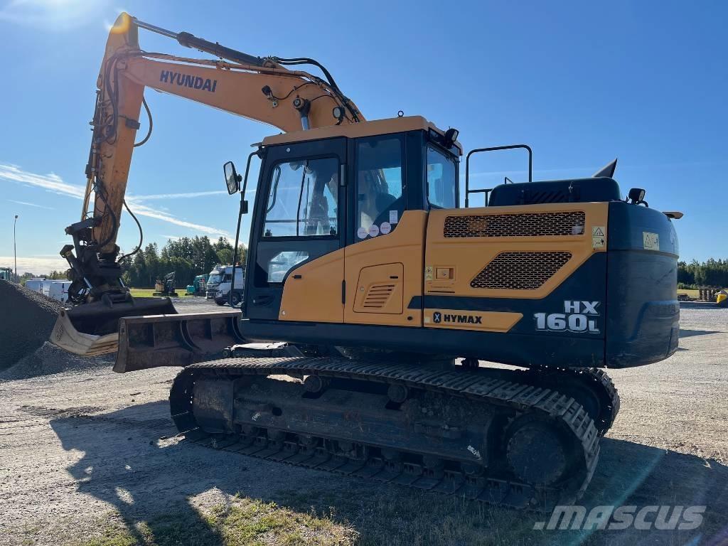Hyundai HX 160 L Rupsgraafmachines