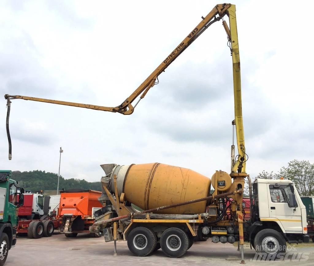 Volvo FL 10 320 Betonmixers en pompen