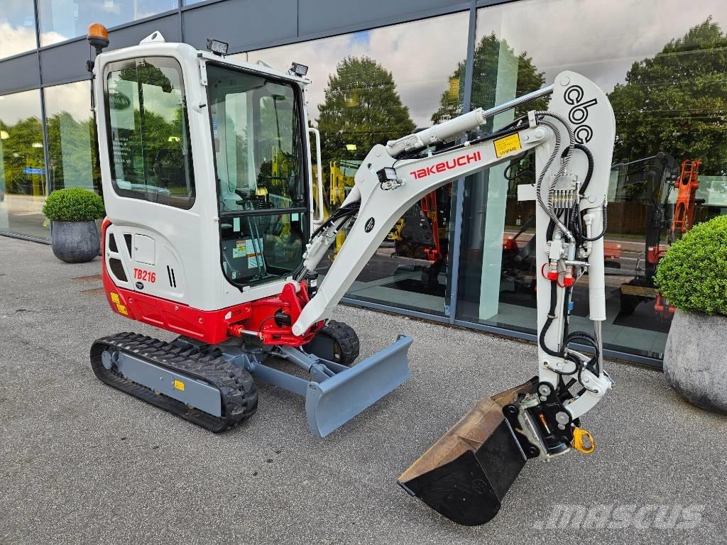 Takeuchi TB 216 Minigraafmachines < 7t