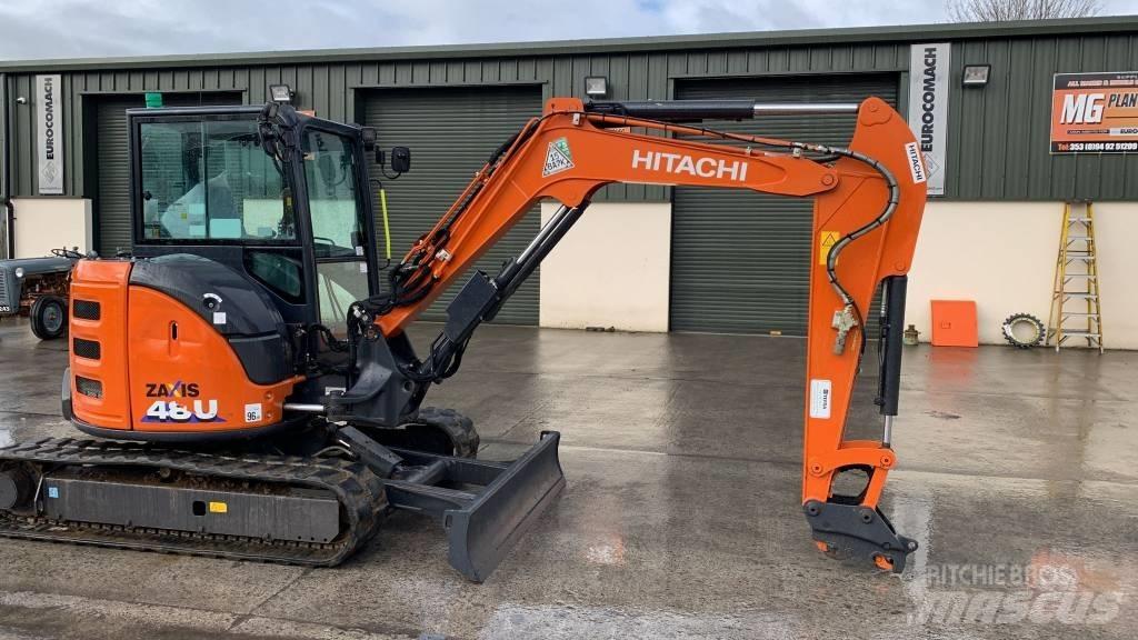 Hitachi ZX 48 U Minigraafmachines < 7t