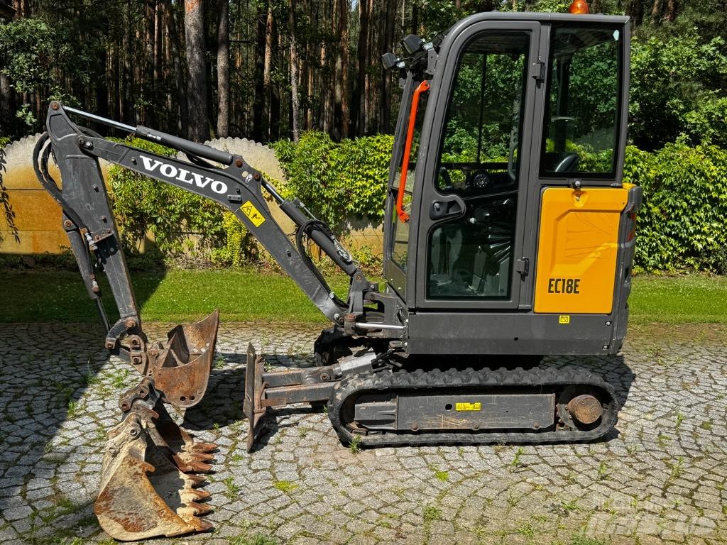 Volvo EC18E Minigraafmachines < 7t