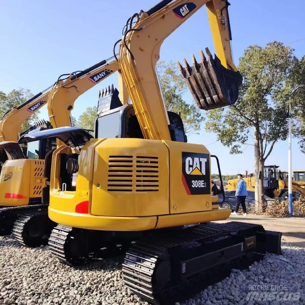 CAT 308 Rupsgraafmachines