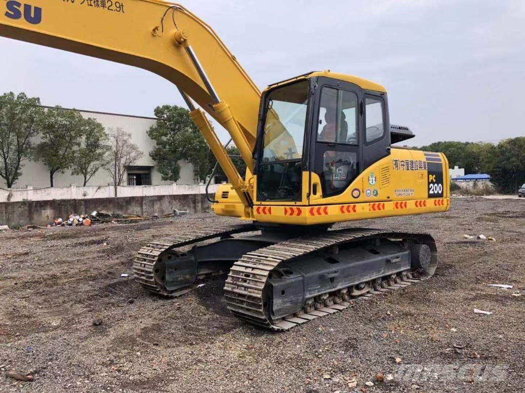 Komatsu pc200-7 Rupsgraafmachines
