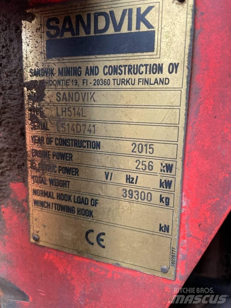 Sandvik LH 514 Mijnbouw shovels