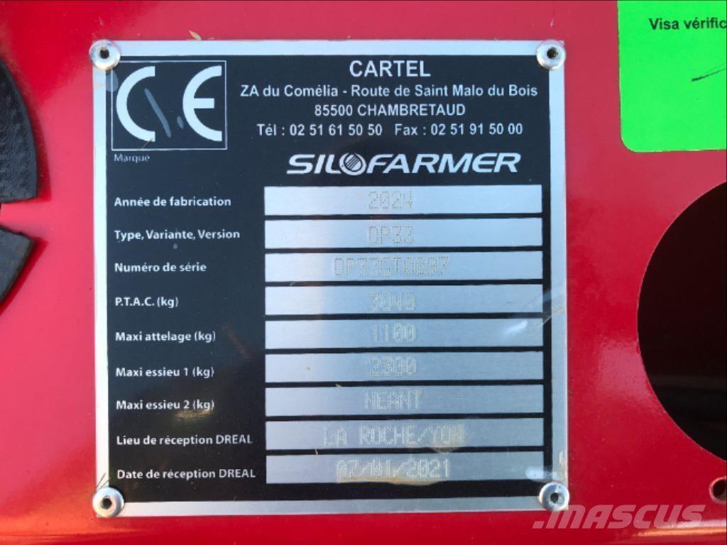 Silofarmer 280 Balenhakselaars, -snijders en -afwikkelaars