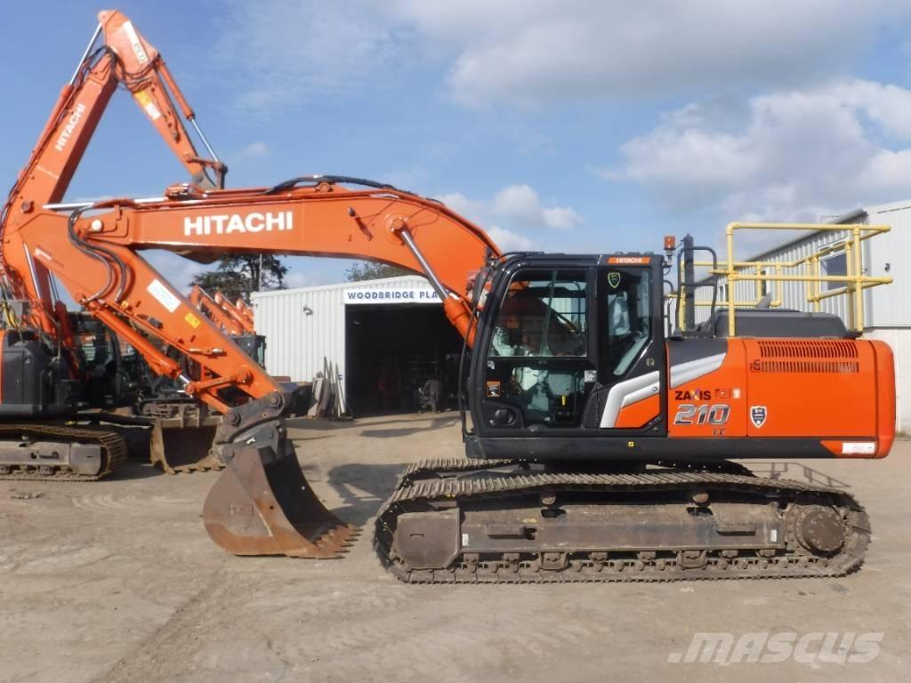 Hitachi ZX 210 LC-7 Rupsgraafmachines