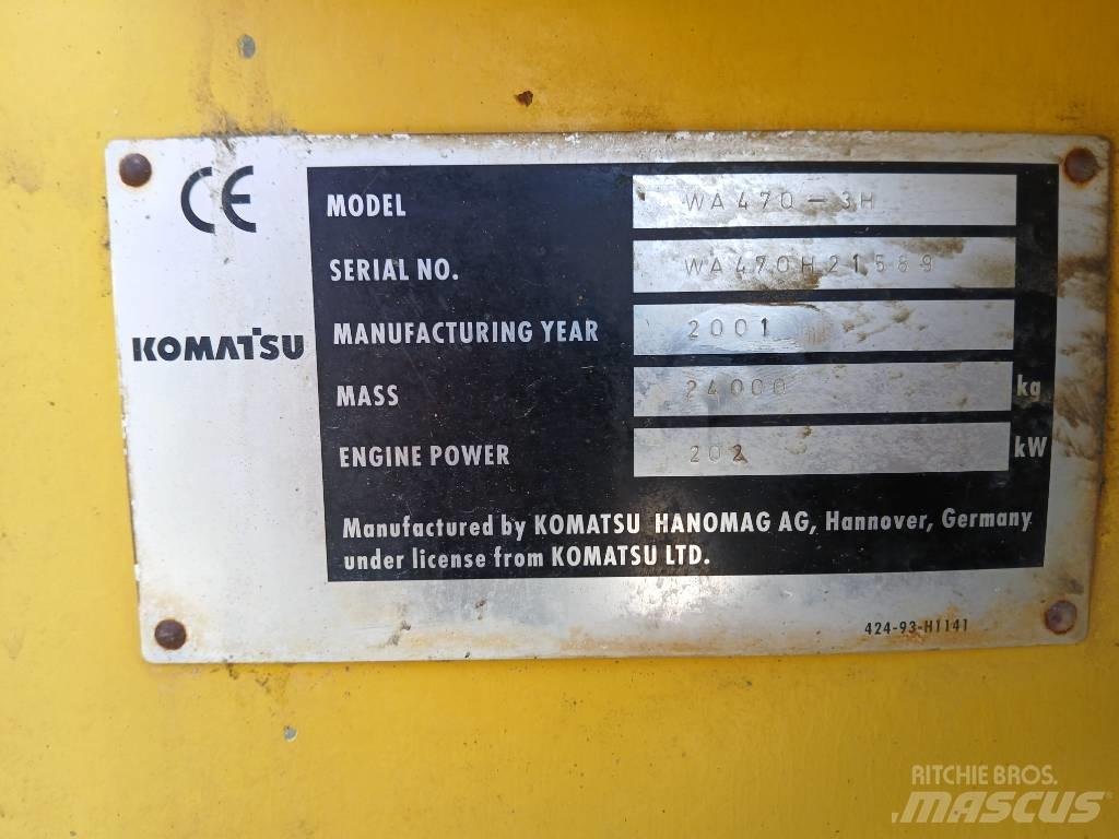 Komatsu WA 470-3H Wielladers