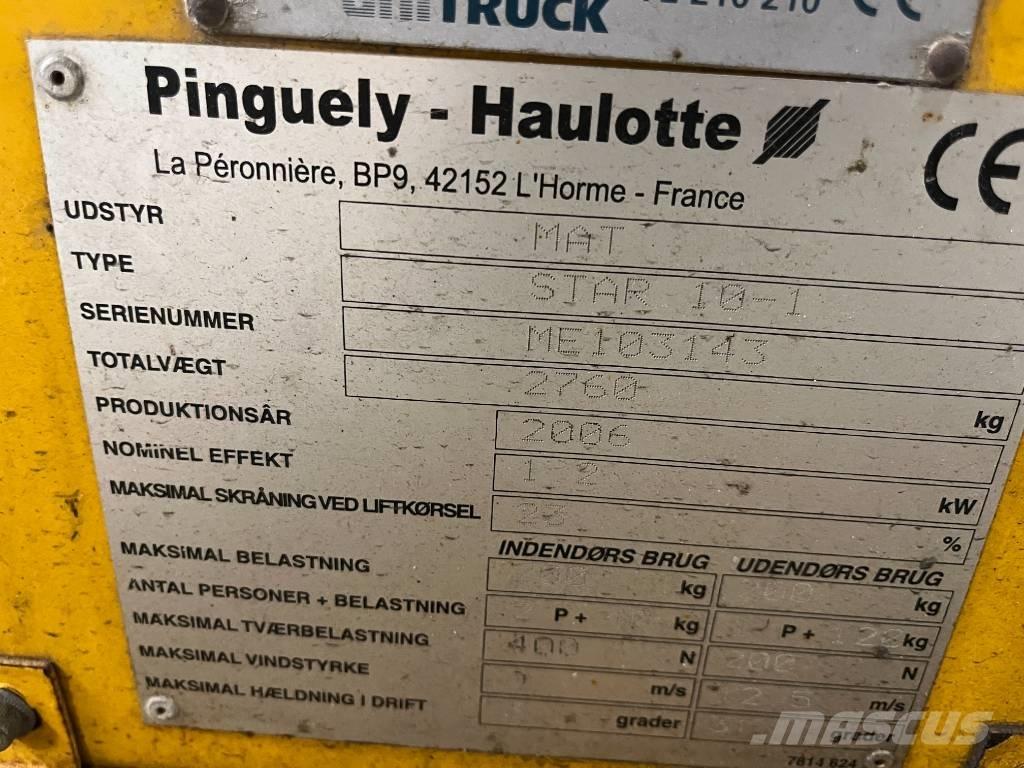 Haulotte Star 10 Personenliften en invalideliften