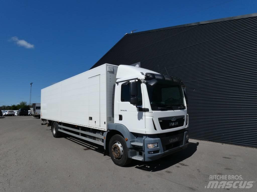 MAN TGM 18.250 Bakwagens met gesloten opbouw