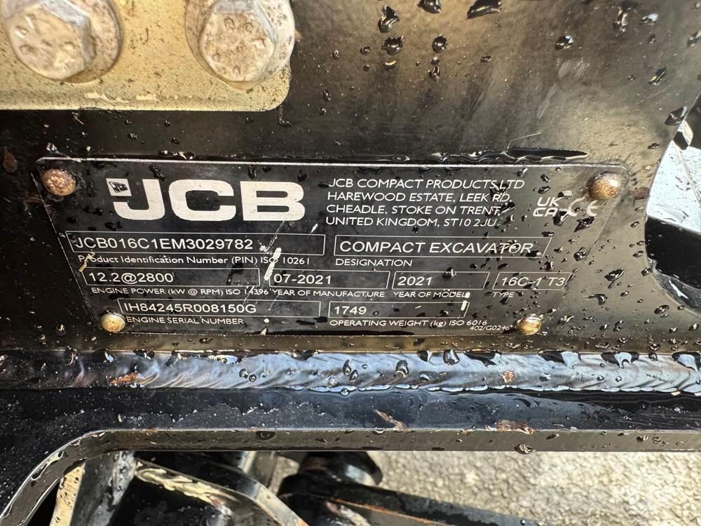 JCB 16C-1 Minigraafmachines < 7t