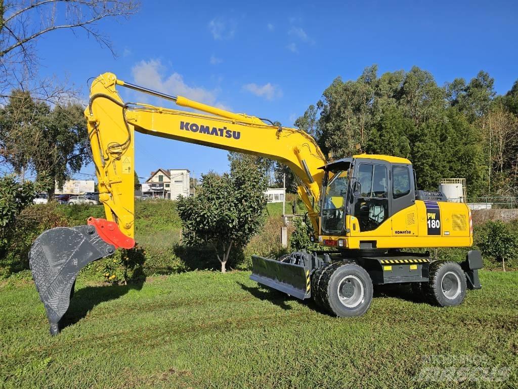 Komatsu PW 180-7 Wielgraafmachines