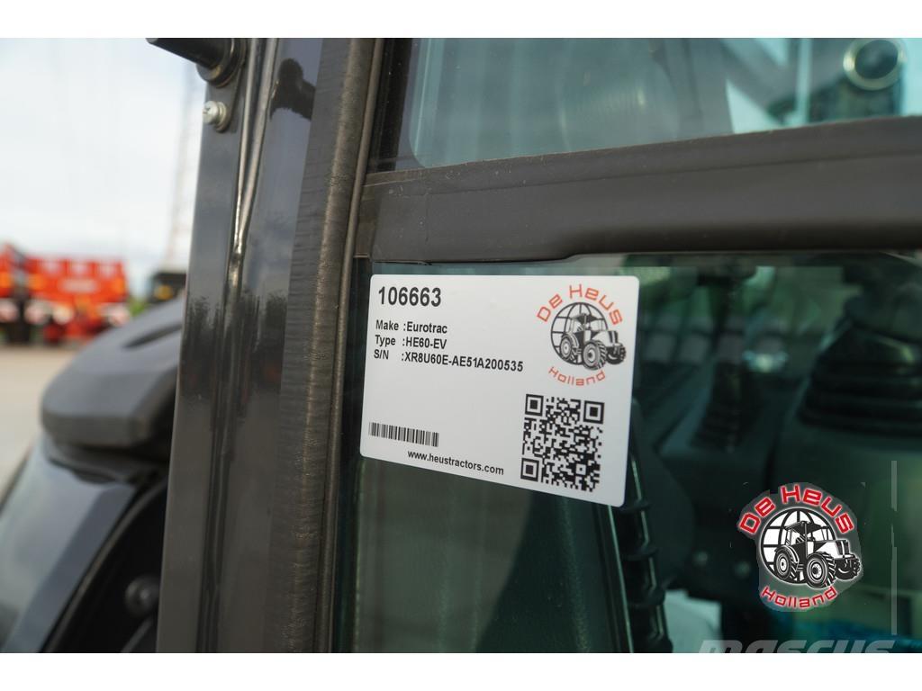 Eurotrac HE60-EV Speciale Graafmachines