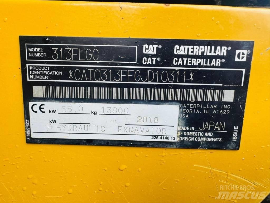 CAT 313 F LGC Rupsgraafmachines