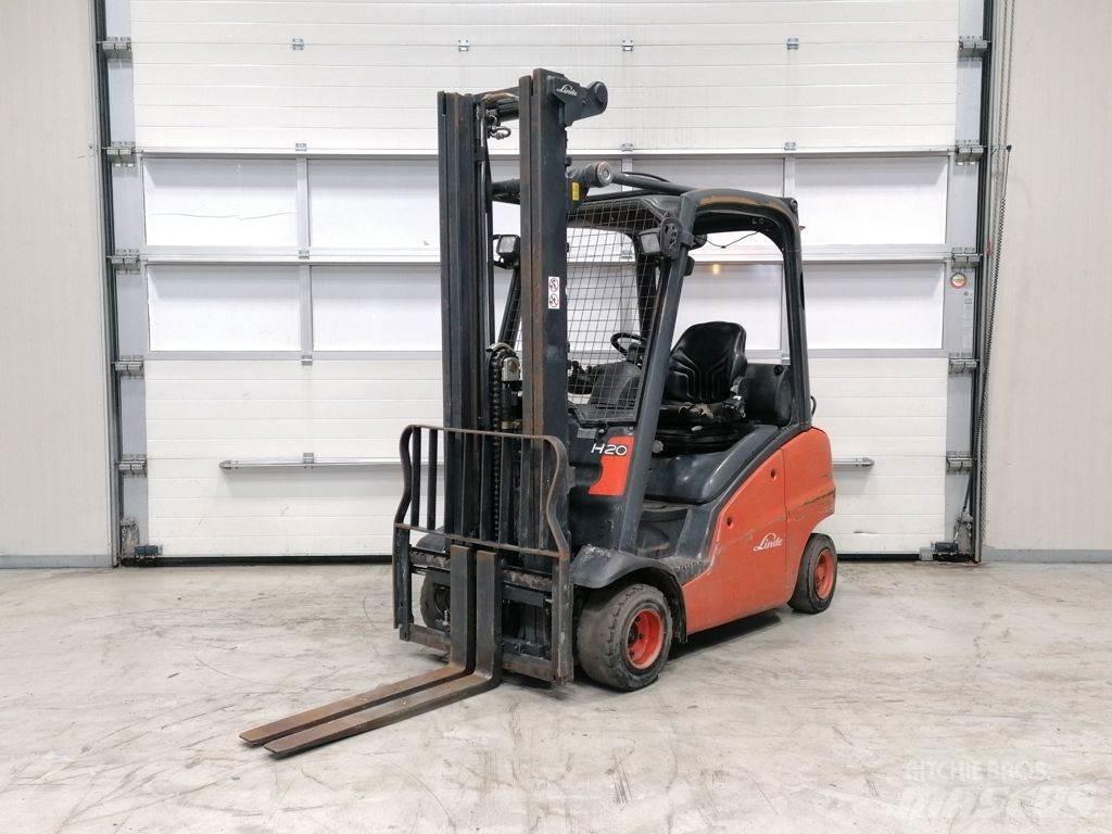 Linde H20T-02 LPG heftrucks