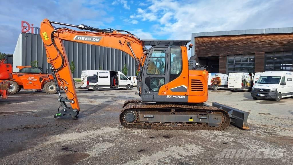 Doosan DX140LCR-7 Rupsgraafmachines
