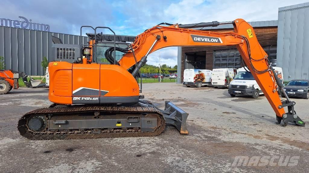 Doosan DX140LCR-7 Rupsgraafmachines