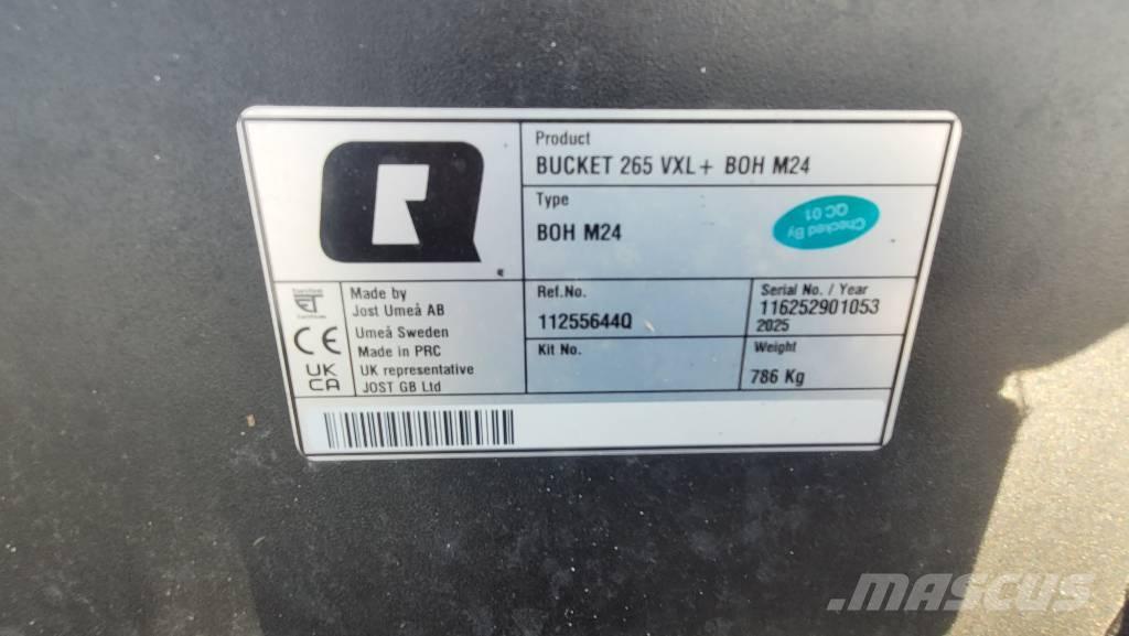 Quicke VXL+ 265 Voorladeraccessoires