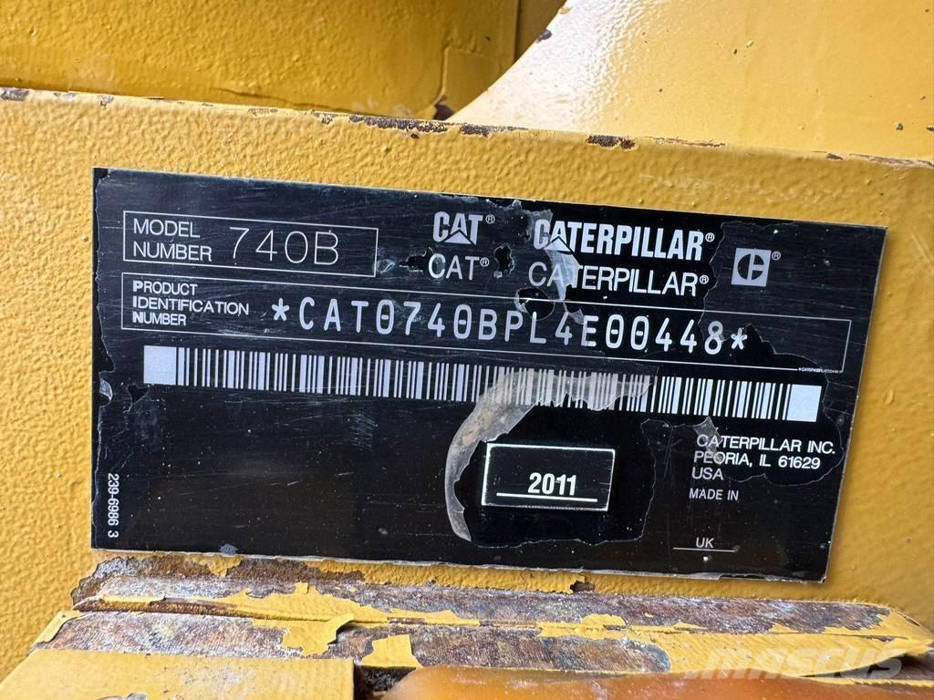 CAT 740B Knik dumptrucks