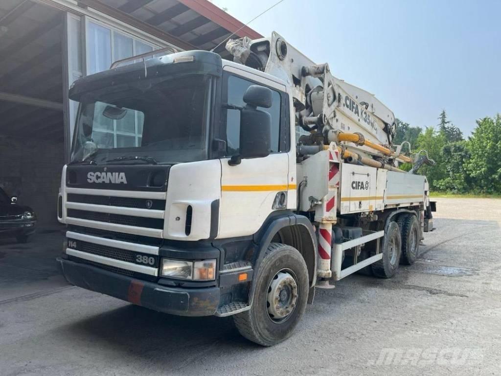 Scania P 114-380 Betonpomptrucks