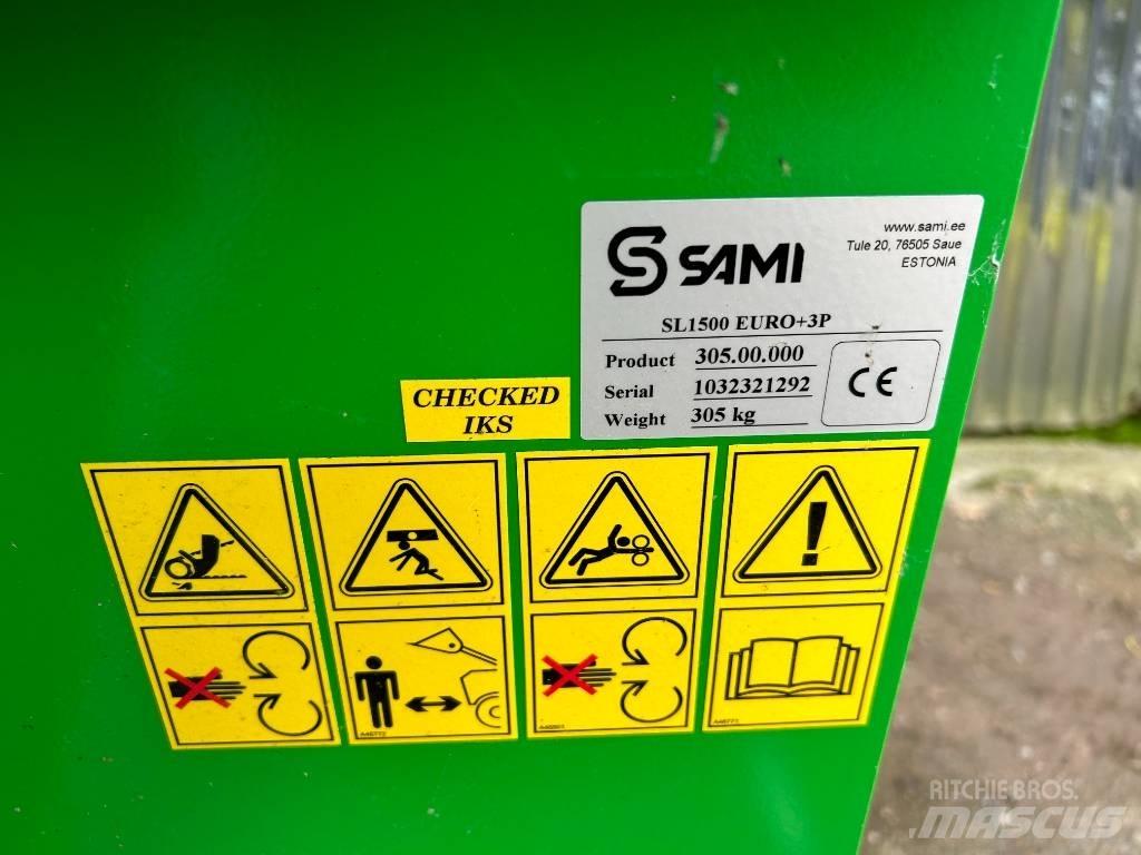 Sami SL1500 EURO + 3P Zand- en zoutstrooimachines