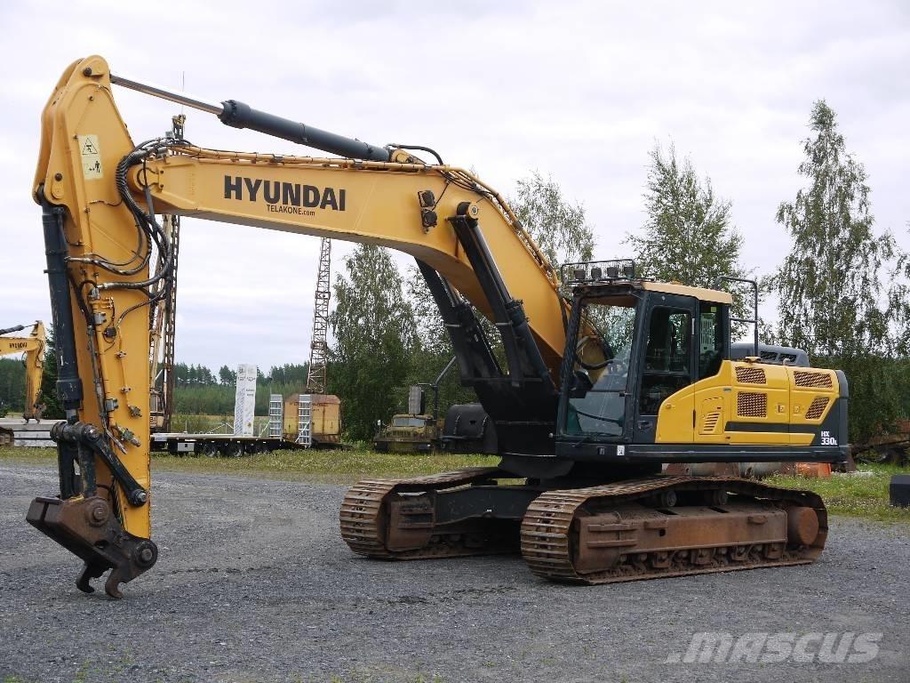 Hyundai HX 330 L Rupsgraafmachines