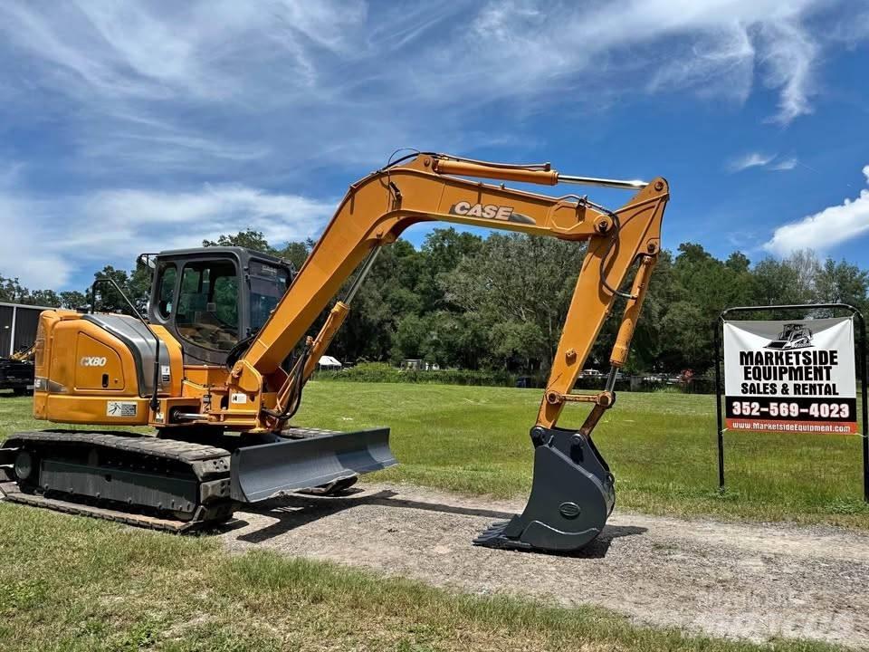 CASE CX 80 Rupsgraafmachines