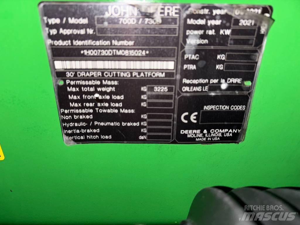 John Deere T670I 4WD Maaidorsmachines