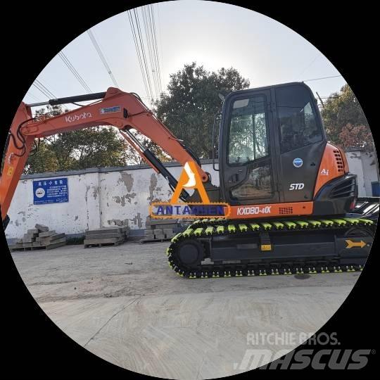 Kubota KX 080-4 Midigraafmachines 7t - 12t