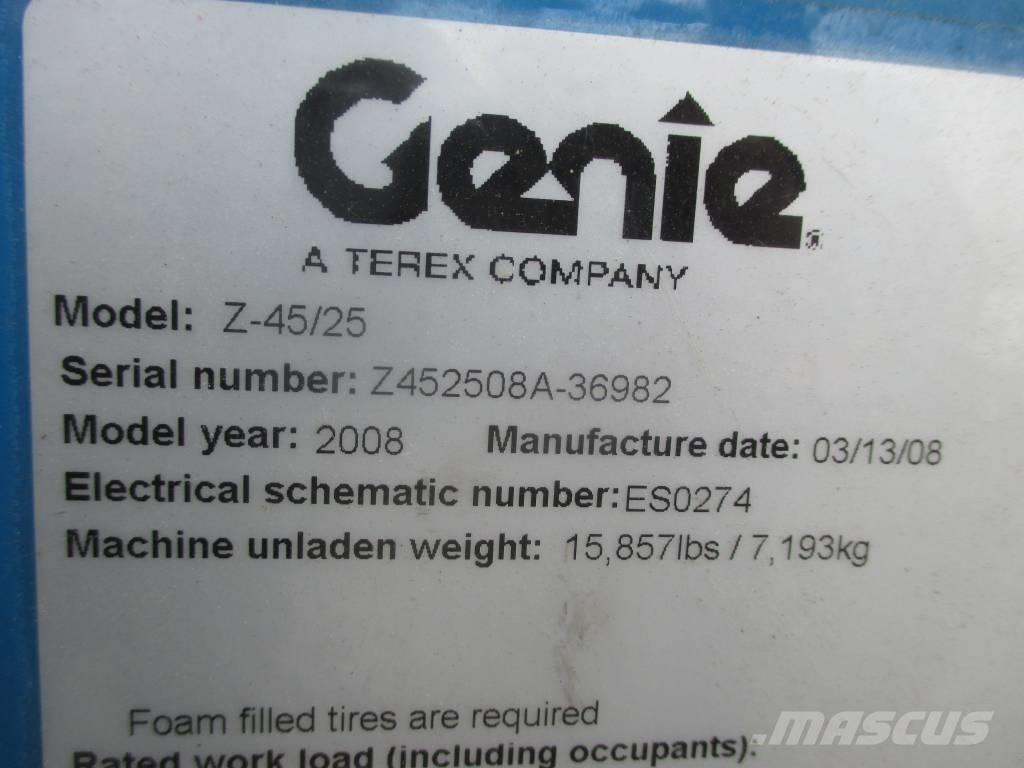 Genie Z 45/25 J DC Knikarmhoogwerkers