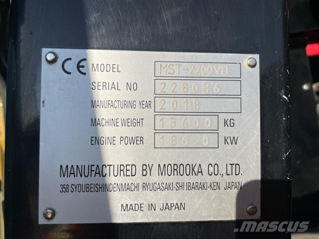 Morooka MST 2200 V D Rupsdumpers