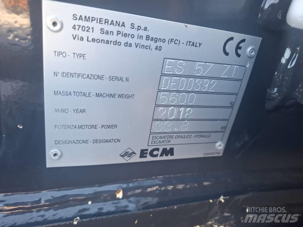 ECM ES 57 ZT Minigraafmachines < 7t