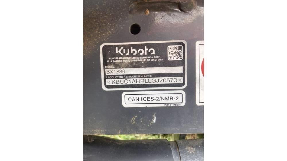 Kubota BX 1880 Tractoren