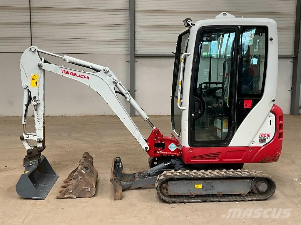 Takeuchi TB 216 Minigraafmachines < 7t