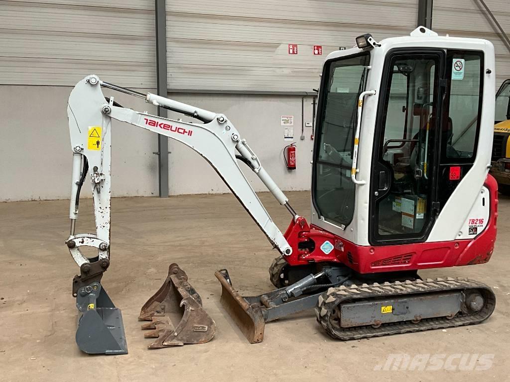 Takeuchi TB 216 Minigraafmachines < 7t
