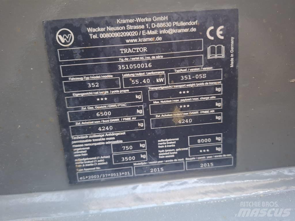 Kramer 8085 Wielladers