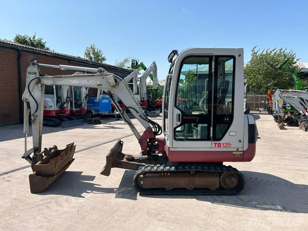 Takeuchi TB 125 Minigraafmachines < 7t