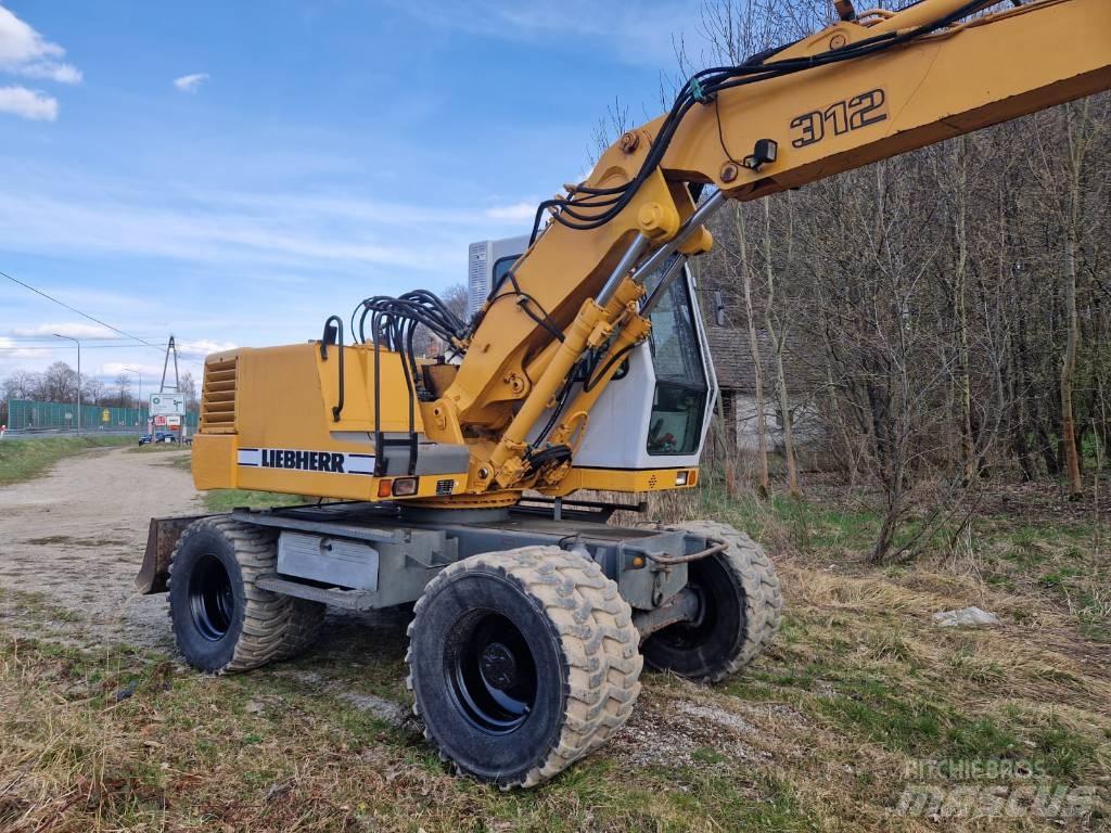 Liebherr 312 A Wielgraafmachines
