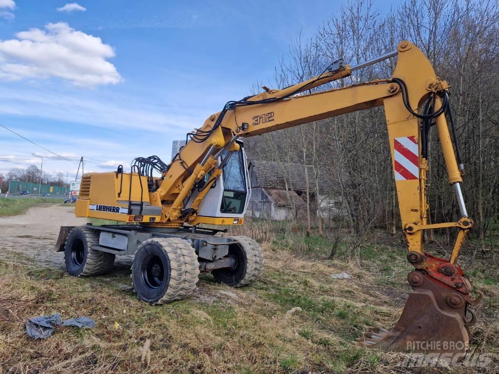 Liebherr 312 A Wielgraafmachines