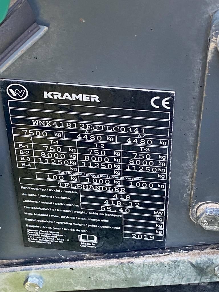 Kramer KT 276 Verreikers voor landbouw