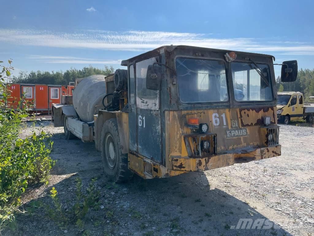 Paus UNI 50 Betonmixers en pompen