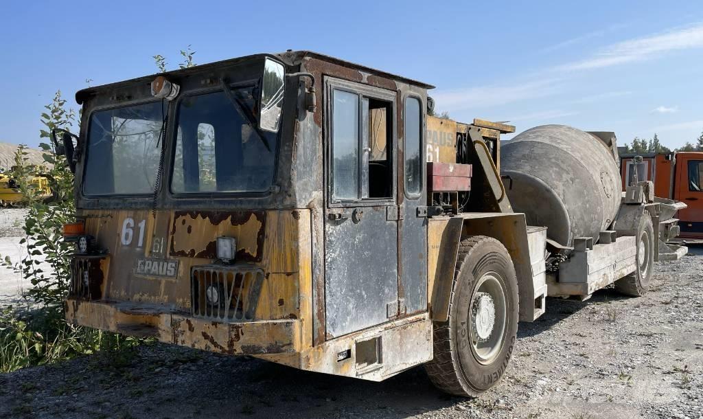 Paus UNI 50 Betonmixers en pompen