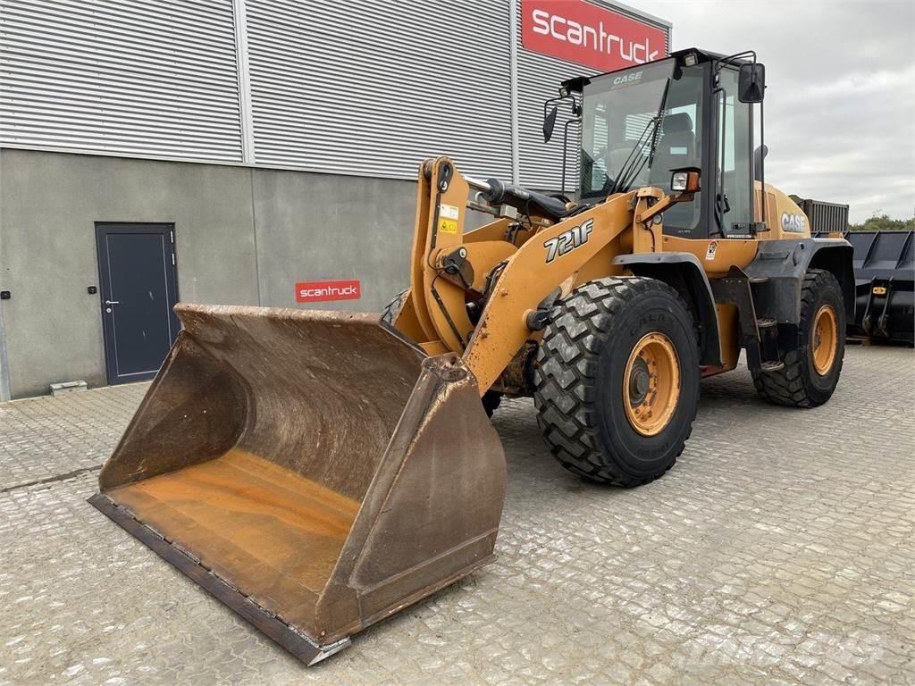 CASE 721F Wielladers