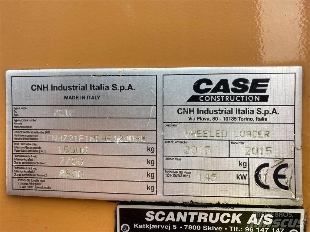 CASE 721F Wielladers